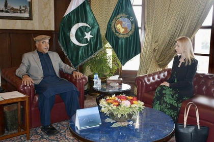 Ambassador Irena Gancheva visited Peshawar 
